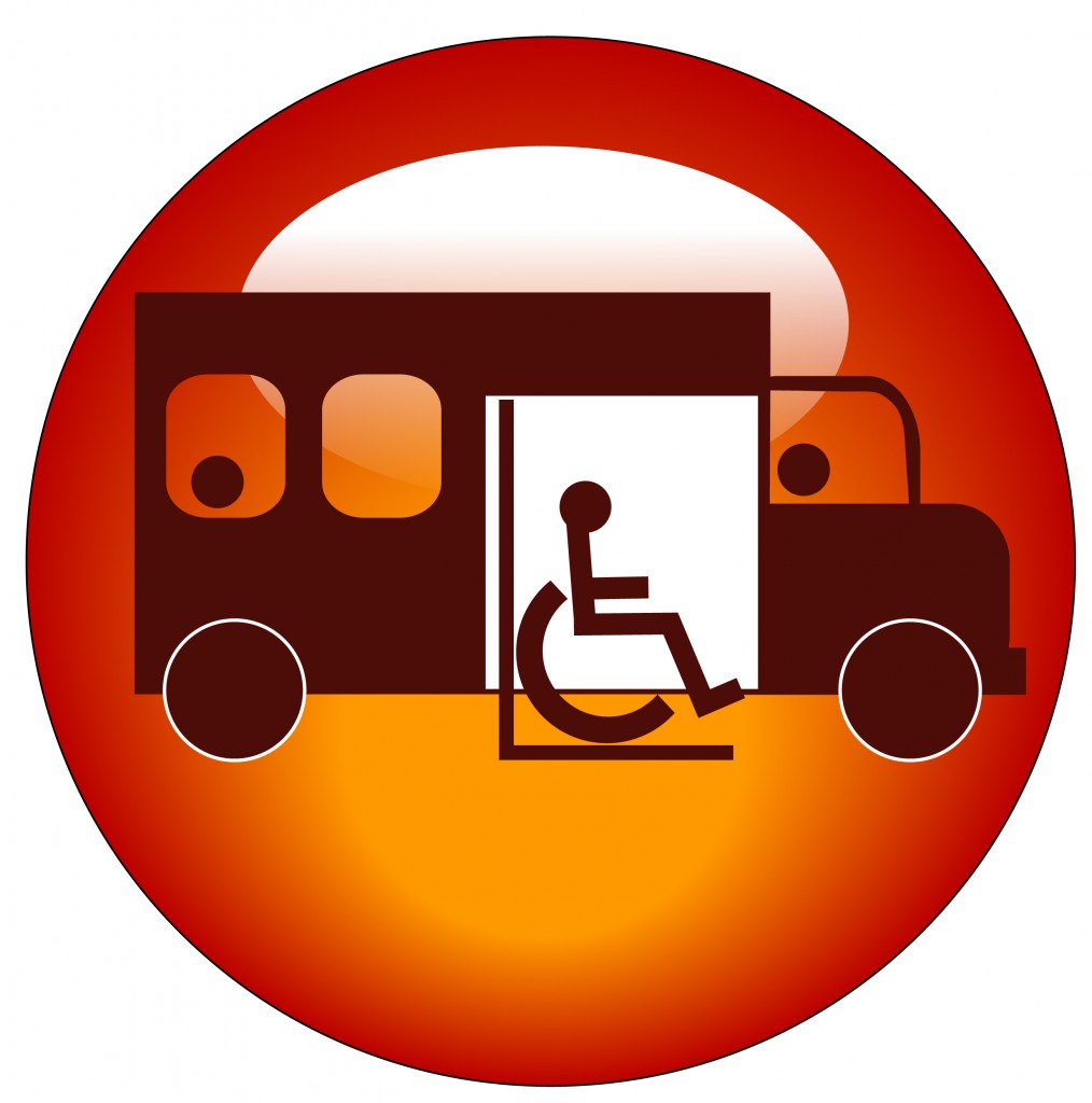 paratransit button or icon